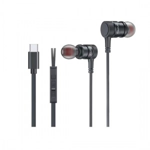 Awei PC-11T In-ear Handsfree Ακουστικά με Βύσμα USB-C - Μαύρο