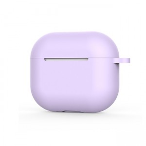 Θήκη Σιλικόνης Για Airpods 4 - Μωβ 