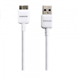 Samsung USB 3.0 καλώδιο ( ET-DQ11Y1W ) Για Galaxy NOTE 3 / S5 - Λευκό 1.50m Original ( Bulk )