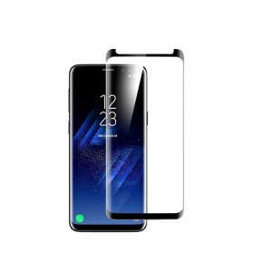 5D Full Cover Προστασία Οθόνης Tempered Glass 9H για Samsung Galaxy A7 2017 ( A720 ) - Μαύρο