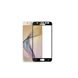 5D Full Cover Προστασία Οθόνης Tempered Glass 9H για Samsung Galaxy J3 2016 ( J320 ) - Μαύρο