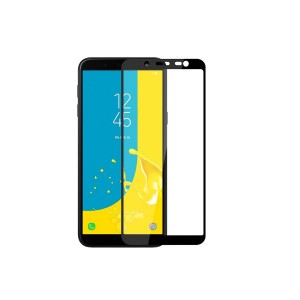 5D Full Cover Προστασία Οθόνης Tempered Glass 9H για Samsung Galaxy J6 ( J600 ) - Μαύρο