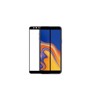 5D Full Cover  Full Glue Προστασία Οθόνης Tempered Glass 9H για Samsung Galaxy J6 Plus 2018 / J4 Plus - Μαύρο