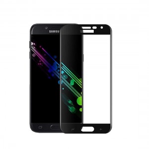 5D Full Cover Προστασία Οθόνης Tempered Glass 9H για Samsung Galaxy J4 2018 - Μαύρο