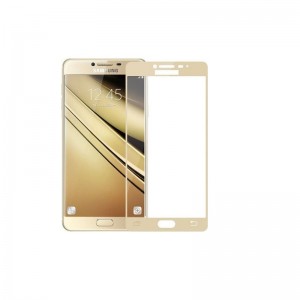5D Full Cover Προστασία Οθόνης Tempered Glass 9H για Samsung Galaxy J3 2016 ( J320 ) - Χρυσό