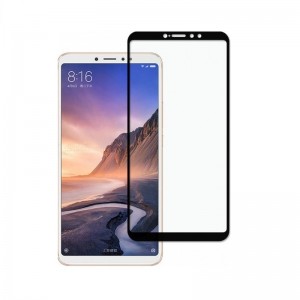 5D Full Cover Προστασία Οθόνης Tempered Glass 9H για Xiaomi MI MAX 3 - Μαύρο