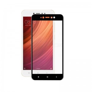 Full Cover  Προστασία Οθόνης Tempered Glass 9H για Xiaomi REDMI NOTE 5A / 5A PRIME - Μαύρο