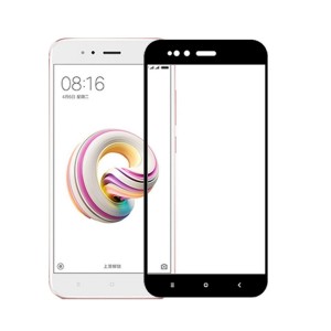 5D Full Cover Προστασία Οθόνης Tempered Glass 9H για Xiaomi MI A1 / MI 5X - Μαύρο