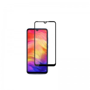 Full Face Tempered Glass Προστασία Οθόνης Tempered Glass 9H για Xiaomi REDMI NOTE 7/7 PRO- Μαύρο