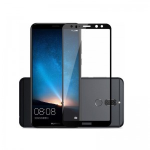 5D Full Cover Προστασία Οθόνης Tempered Glass 9H για Huawei MATE 10 LITE - Μαύρο