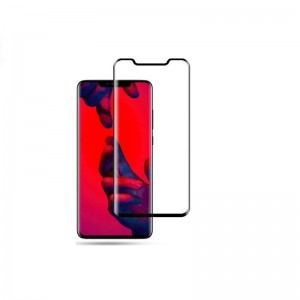 5D Full Cover Προστασία Οθόνης Tempered Glass 9H για Huawei MATE 20 PRO - Μαύρο