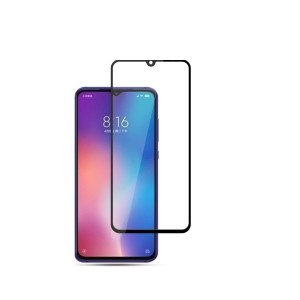 5D Full Cover Προστασία Οθόνης Tempered Glass 9H για Xiaomi MI 9 - Μαύρο