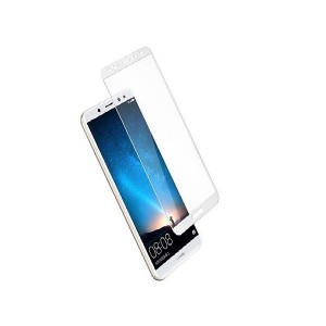 5D Full Cover Προστασία Οθόνης Tempered Glass 9H για Huawei ASCEND MATE 9 - Λευκό