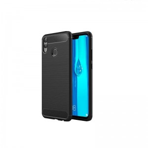 Σκληρή Θήκη Carbon Fiber TPU Armor για Huawei Y9 2019 - Μαύρο