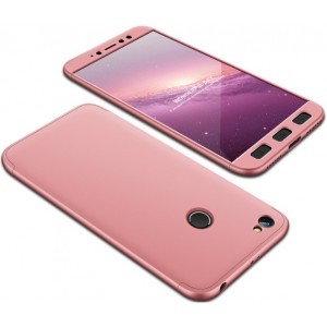 Θήκη Full Body 360° Front/Back για Xiaomi REDMI NOTE 5A - Ροζ Χρυσο