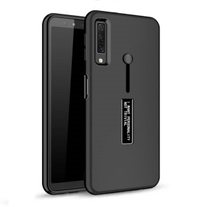 Σκληρή Θήκη Σιλικόνης με Stand Kickstand Case New Generation I Want Personality Not Trivial για Samsung Galaxy A7 2018 ( A750 ) - Μαύρο