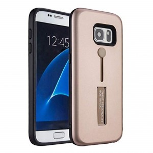 Σκληρή Θήκη Σιλικόνης με Stand Kickstand Case New Generation I Want Personality Not Trivial για Samsung Galaxy S7 ( G930 ) - Ρόζ Χρυσό