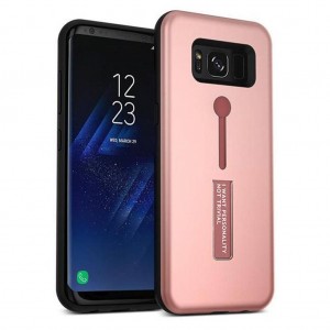 Σκληρή Θήκη Σιλικόνης με Stand Kickstand Case New Generation I Want Personality Not Trivial για Samsung Galaxy S8 PLUS ( G955 ) - Ρόζ Χρυσό