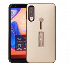 Σκληρή Θήκη Σιλικόνης με Stand Kickstand Case New Generation I Want Personality Not Trivial για Samsung Galaxy A7 2018 ( A750 ) - Ρόζ Χρυσό