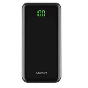 XIPIN Power Bank T23 Με 2 Θύρες USB 10000mAh, full-screen LCD Power Bank - Μαύρο