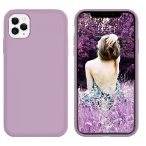 Θήκη Σιλικόνης Soft TPU Back Cover Για Iphone 11 Pro - Μώβ