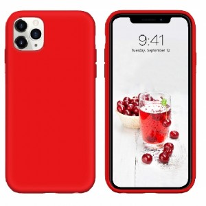 Θήκη Σιλικόνης Soft TPU Back Cover Για Iphone 11 Pro Max - Κόκκινο