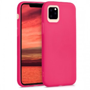Θήκη Σιλικόνης Soft TPU Back Cover Για Iphone 11 Pro Max - Ρόζ