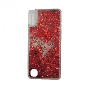 Liquid Sparkle TPU case για Samsung Galaxy A10 - Κόκκινο