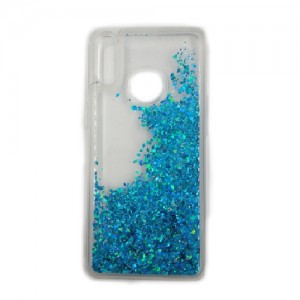 Liquid Sparkle TPU case για Samsung Galaxy A10S - Μπλέ