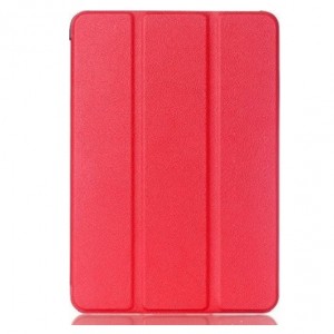 Θήκη Βιβλίο - Σιλικόνη Flip Cover για Apple Ipad 10.2'' 2019 / 2020 / 2021 - Κόκκινο