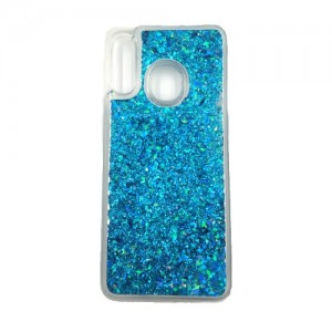 Liquid Sparkle TPU case για Samsung Galaxy A20 E - Μπλέ