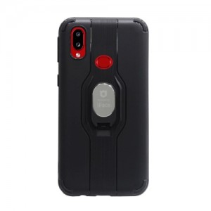 Back Cover Case IFACE με δυνατότητα στήριξης για το Sumsung A10S - Ασημί